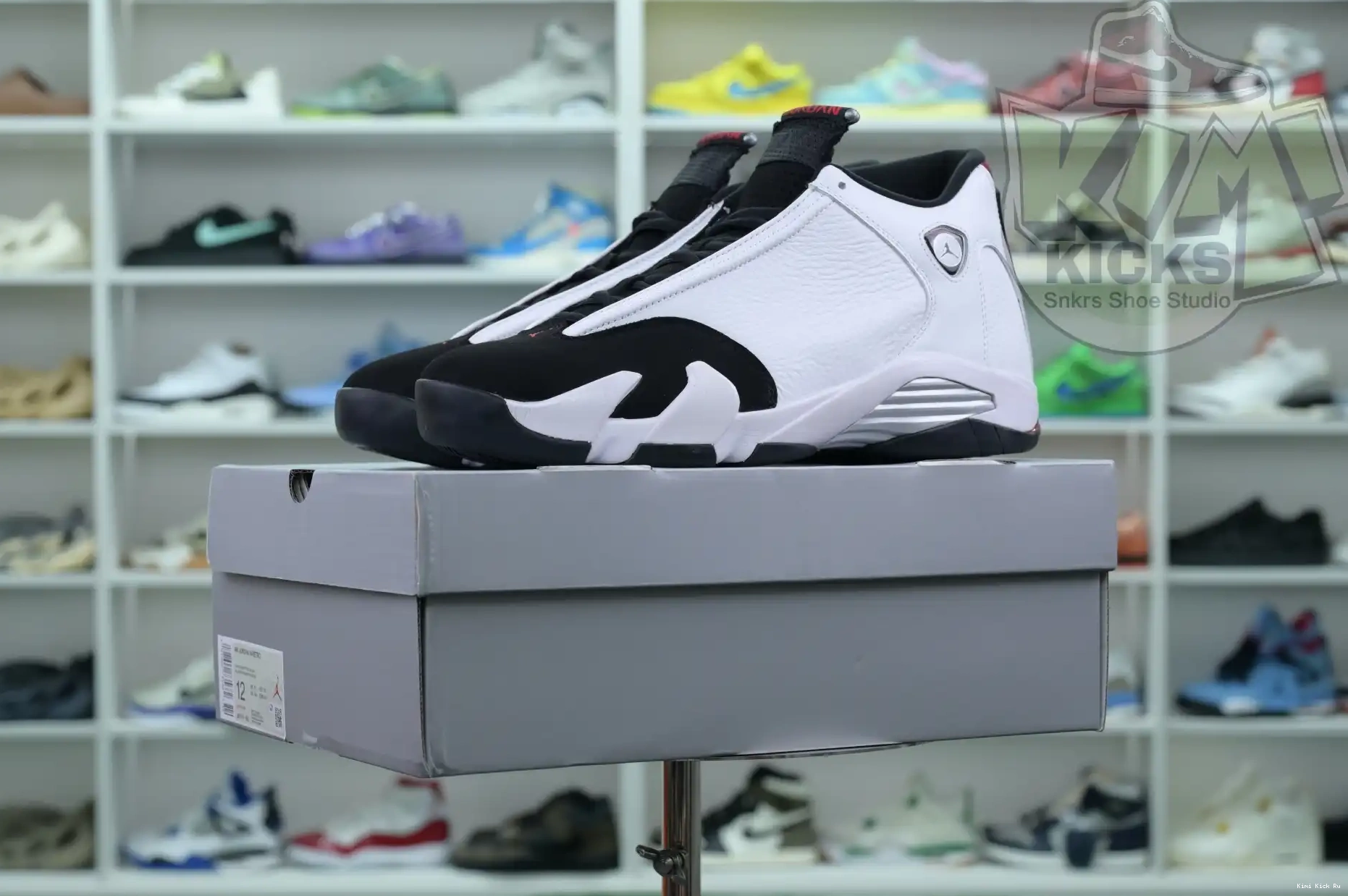 Toe”2024 Kimikick Jordan Air Jordan14“Black 0729